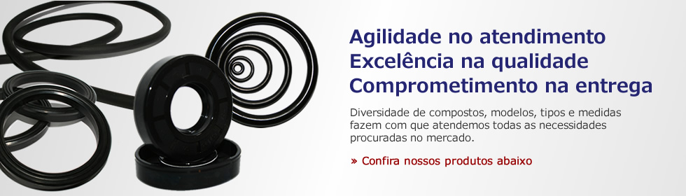 Agilidade no atendimento, Excelência na qualidade, Comprometimento na entrega
